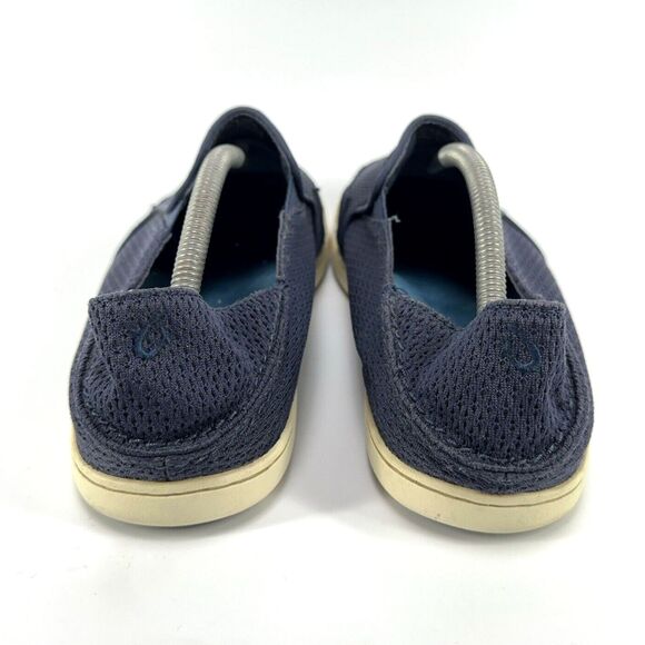 OluKai Nohea Mesh Mens Size 11.5 / 44.5 Dark Blue Slip On Comfort Beach Shoes main image 4